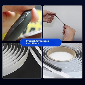<span class=keywords><strong>Etep</strong></span> Black Butyl Snake Glue Rubber Wasserdichtes Dicht mittel für die universelle Anwendung der Autos chein werfer tür - Product Image 3
