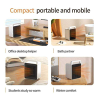 Nouveau modèle de générateur d'air chaud portable transfrontalier, mini-chauffage de bureau, petit radiateur électrique
