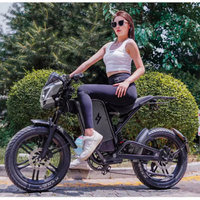 VTT électrique 48v 20 pouces gros pneu vélo électrique 100KM vélo électrique longue portée vélo électrique adulte