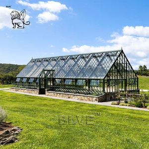 ब्लेड बड़े कस्टम विटोरियन शैली आउटडोर गार्डन सूरज कमरे रूढ़िवादी लोहे के गज़ेबो ग्लास ग्रीन हाउस - Product Image 5