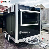 Camion de restauration mobile Truth on Sale pour shawarma et pizza, entièrement équipé, kiosque de restauration de rue extérieur, remorque de café et de nourriture mobile