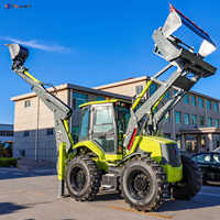 Escavatori Caricatori 4x4 Diesel Economici, Retroescavatori per Trattori Agricoli in Vendita