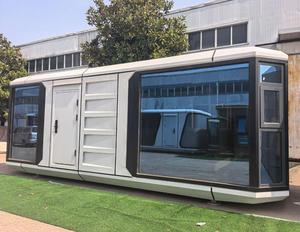 Jinfuda แคปซูล<span class=keywords><strong>บ้าน</strong></span>หรู, <span class=keywords><strong>บ้าน</strong></span>หรู prefab 2ห้องนอนเล็กบ้านแอปเปิลกระท่อม Eco-House โรงแรมทันสมัยกลางแจ้ง - Product Image 2