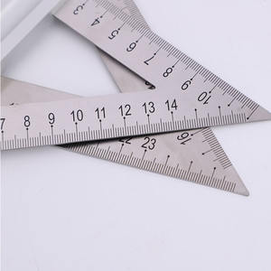 Hochwertiges Layout-Werkzeug Edelstahl <span class=keywords><strong>Carpenter</strong></span> Square Genaues Holzbearbeitungs-Messwerk zeug Triangle Set Square - Product Image 6