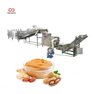 Máquina industrial de fazer pasta de amendoim e gergelim, linha de produção de manteiga de amendoim