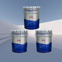Revêtement de finition en latex acrylique pur brillant avancé pour les murs intérieurs et extérieurs Application de pulvérisation de revêtement liquide extérieur