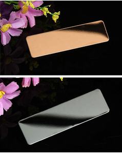 8种不同的库存颜色空白铭牌不锈钢铭牌 - Product Image 4