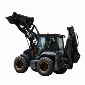 รถแบคโฮเดอร์ตักดินระบบไฮดรอลิกแบบ4X4ขนาดเล็ก Euro5 10ton จากจีน - Product Image 3