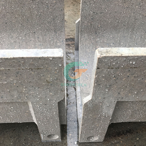 Canaleta de <span class=keywords><strong>lluvia</strong></span> de hormigón polímero resistente al envejecimiento canal de drenaje de resina para exteriores con cubierta de acero inoxidable - Product Image 5