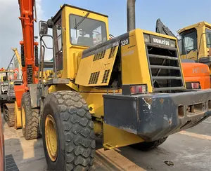 I produttori di alta qualità hanno utilizzato komatsu caricatore wa320-3 ruota wa 380 carico utile 5 ton wa380-5 wa320-6 wa320-6 in magazzino