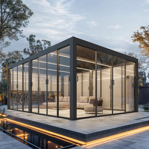 ศาลาอลูมิเนียมหรูหรา LFL ขนาดปรับแต่งได้ตามต้องการ เป็นมิตรกับสิ่งแวดล้อม ทนทาน ประกอบง่าย เหมาะสำหรับกลางแจ้ง ลานบ้าน ระเบียง - Product Image 6