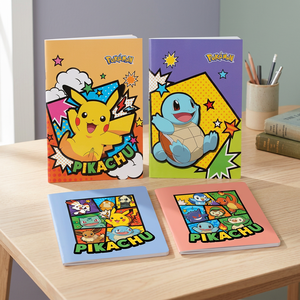 pokemon Sewing Binding Saddle Stitch <b>Notebook</b> Korean Kids Stationery Anime School Gift Children Student Wholesale - Product Image 3