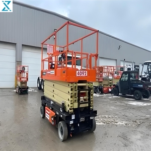 Jlg s446 इलेक्ट्रिक कैंची लिफ्ट प्लेटफॉर्म 11.9 मीटर ऊंचाई 350 किलोग्राम क्षमता निर्माण कार्य कोर इंजन मोटर घटकों आसान - Product Image 3