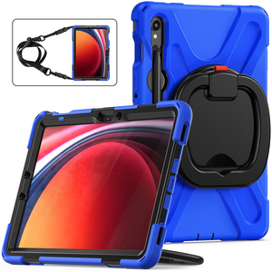 Funda Híbrida <span class=keywords><strong>de</strong></span> Silicona para PC, Resistente, con Correa <span class=keywords><strong>de</strong></span> Mano, para <span class=keywords><strong>Samsung</strong></span> Tab S10 Lite X400, 3 en 1, a Prueba <span class=keywords><strong>de</strong></span> Golpes, Venta Caliente - Product Image 2
