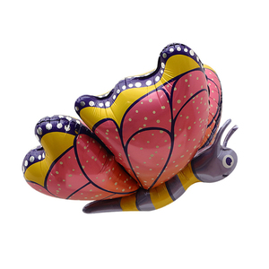 Fournisseur de ballons imprimés colorés, ballons en forme de papillons 3D, décoration de fêtes sur le thème des insectes, ballons flottants à l'hélium - Product Image 2