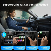 Adaptateur sans fil Carplay Android Auto Compatible Maserati Mitsubishi Peugeot Nissan Toyota Suzuki VW Porsche Cadillac Buick Plus