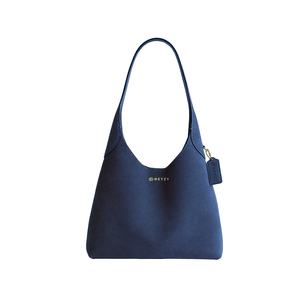 Bolsos de Hombro Casuales de Piel Vegana PU para Mujer, con Bolsa Adicional, Elegantes Bolsos de Compras de Gamuza, Logotipo Personalizado, Material OEM ODM - Product Image 2