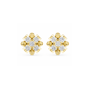 22K <b>Gold</b> Traditional <b>Clip</b>-<b>on</b> <b>Earrings</b> for Women Elegant Handmade Ethnic Jewelry Wedding Party Wear Luxury Gift Collection - Product Image 1