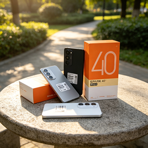 Spark 40 16G+1TB หน้าจอ 7.0 นิ้ว ระบบปฏิบัติการ Android 15 โปรเซสเซอร์ 10 คอร์ รองรับ 2 ซิมแบบ Dual Standby แบตเตอรี่ 7000mAh รุ่นปลดล็อค - Product Image 3