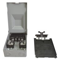 Boîtier de commutation étanche non-fusible, boîtier métallique pour appareillage de déconnexion PL-Out, grande coque