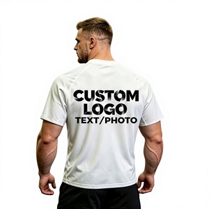 Wholesale Cheap Price Fashionable Plus Size Men's O Neck Casual Breathable Eco-Friendly Printed Jersey 100% Cotton Short Sleeve - Product Image 6
