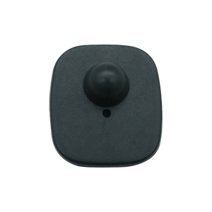 100Pcs 48*42mm <strong>EAS</strong> RF 8.2MHz Hard <strong>Tag</strong> ABS Material Black <strong>Security</strong> <strong>Tags</strong> with Pin for Clothing Store Antitheft