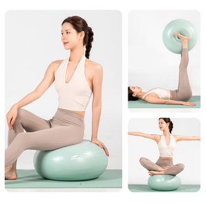 Nhà Phòng tập thể dục Yoga Pilates tập thể dục tập thể dục chống nổ 58cm PVC Yoga Donut - Product Image 6