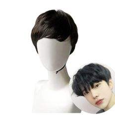 Capelli da uomo alla moda Wave-Down ferma corona integrale realizzata con capelli umani di alta qualità - Product Image 1