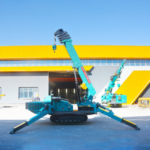 <span class=keywords><strong>Grue</strong></span> araignée télescopique de 1, 3, 5 et 8 tonnes, mini-<span class=keywords><strong>grue</strong></span> <span class=keywords><strong>mobile</strong></span> sur chenilles, hauteur de levage de 10 m, garantie de 2 ans - Product Image 5