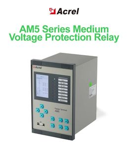 Relé de Protección Diferencial Acrel AM5SE para Transformador y Motor con Frenado por Relación, Restricción de Armónicos y Entradas RTD - Product Image 1