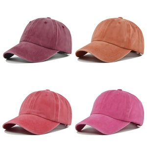 عرض خاص تصنيع عادي خمر 6 لوحة غسل القطن Gorras المتعثرة أبي قبعة خمر الرجعية - Product Image 3