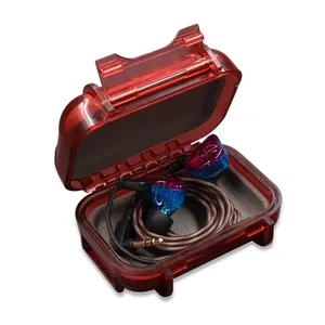 Estuche para auriculares <span class=keywords><strong>KZ</strong></span> resina ABS impermeable protector portátil estuche de almacenamiento caja auricular para <span class=keywords><strong>KZ</strong></span> ZSN <span class=keywords><strong>ZS6</strong></span> ASX ZSX ZAX AS16 EDX - Product Image 5