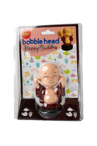 Figurine décorative Happy Buddha Bobblehead avec un design inspiré du bouddhisme traditionnel pour la décoration de la maison, les cadeaux et l'exposition - Product Image 6