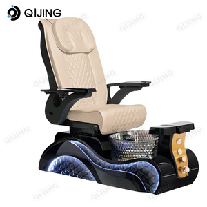 Silla de <span class=keywords><strong>manicura</strong></span> <span class=keywords><strong>y</strong></span> <span class=keywords><strong>pedicura</strong></span> a precio de fábrica, lavabo eléctrico de fibra de vidrio, silla de Spa para masaje de pies, estación de <span class=keywords><strong>pedicura</strong></span> con Led - Product Image 4