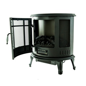 <span class=keywords><strong>Chimenea</strong></span> <span class=keywords><strong>eléctrica</strong></span> de fuego, calentador panorámico curvo independiente, tipo portátil - Product Image 3
