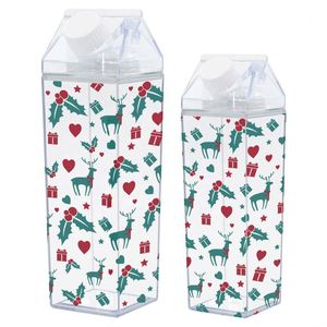 Custom Quality Acrylic Leak-Proof Dishwasher Safe Party Drink <b>Container</b> for Milk Juice <b>Water</b> BPA-Free - Product Image 1