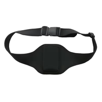 Ceinture de microphone réglable en néoprène, pochette de sport, sac banane pour entraînement physique, ceinture de microphone, haut-parleurs de fitness