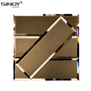 Best Quality 3mm 4m 5mm 6mm <b>Silver</b> Coated Bronze Tinted <b>Mirror</b> for Furniture, Modern Wall Cladding, Bathroom, Clubs - Product Image 1