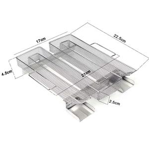 Vente chaude 19-23cm En Acier Inoxydable Générateur De Fumée Froide Mini Barbecue Fumeur De Charbon De Bois Accessoire De Fumage <span class=keywords><strong>Froid</strong></span> - Product Image 4