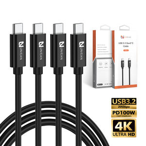 ABS Behuizing PVC USB3.2 Gen 2 USB-C Kabel 3ft 4K UHD 20Gbps 100W PD Snelladen Type C Kabel voor Thunderbolt 3 Laptop Macbook - Product Image 6