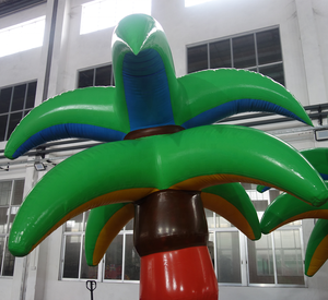 <span class=keywords><strong>Ballon</strong></span> gonflable en PVC en forme de palmier et de cocotier, château gonflable facile à installer pour la décoration de <span class=keywords><strong>plage</strong></span>, les événements de carnaval et de festivals en plein air - Product Image 3