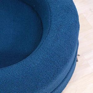 Calming Shag Vegan Faux Fur Pet Bed Deep Sleep Donut Cuddler Round Dog Bed Cama Para Mascota - Product Image 3