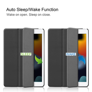 Étui pour tablette Apple <span class=keywords><strong>ipad</strong></span> de 10.2 pouces, housse de protection en cuir Pu, pour <span class=keywords><strong>Ipad</strong></span> 9ème génération, 9, 8, 7, 10.2, 2021 - Product Image 3