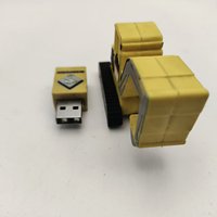 Clé USB en forme de grue, nouveauté, vente en gros, clé USB spéciale en forme de grue, clé USB de mémoire, vente directe d'usine, grue de levage automobile