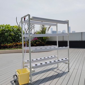 PVC NFT sistema NFT canal <span class=keywords><strong>cultivos</strong></span> de invernadero tubo completo Kit Vertical sistema hidropónico - Product Image 6