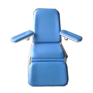 RAGON-IEC Longshizhou Medical Blood Collection <b>Chair</b> Adjustable Hospital <b>Chair</b> Manual Tilting Foam Filling - Product Image 3