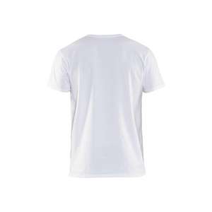 BLAKLADER - 353310291000XXXL T-<b>shirt</b> <b>slim</b> <b>fit</b> <b>White</b> - EAN 7330509601709 WORK T-<b>SHIRTS</b> AND POLO <b>SHIRTS</b> - Product Image 2