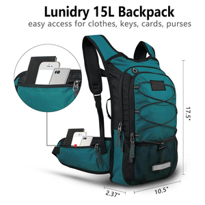 Sac à dos de vélo multifonctionnel avec logo personnalisé pour randonnée et trekking en polyester imperméable, antivol et portable pour les sports de plein air - Product Image 2