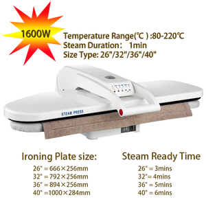 <span class=keywords><strong>Meilleur</strong></span> design, presse <span class=keywords><strong>à</strong></span> vapeur numérique de 26 pouces pour usage domestique, fer <span class=keywords><strong>à</strong></span> repasser vapeur pour vêtements, <span class=keywords><strong>défroisseur</strong></span> <span class=keywords><strong>à</strong></span> vapeur pour blanchisserie - Product Image 6