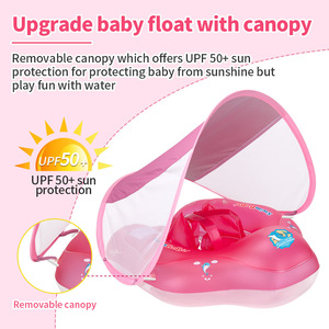 SwimBobo Baby Swimming Ring <b>Inflatable</b> Eco-Friendly PVC With Sunshade <b>For</b> Child <b>Pool</b> Water Park - Product Image 3